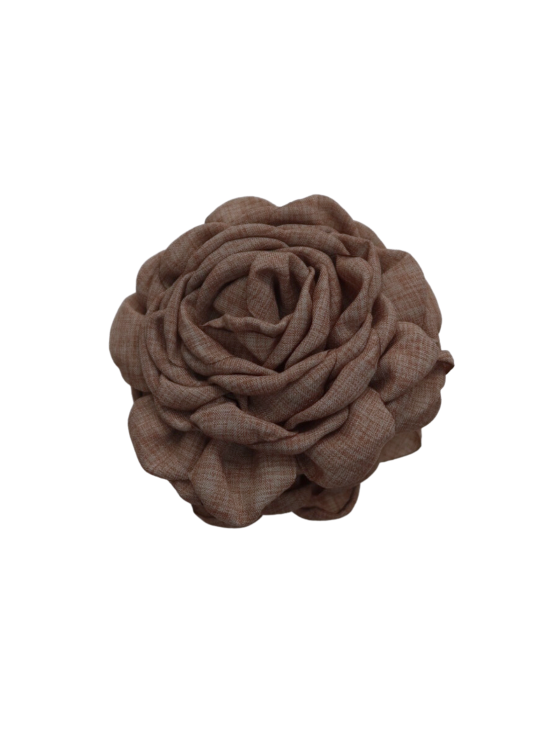 BIG Rosette Clip in MOCHA