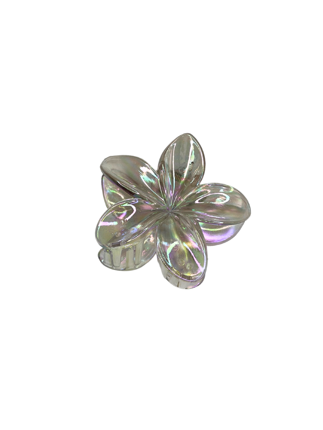 CUSTOM PLUMERIA CLIP in O’HI’A