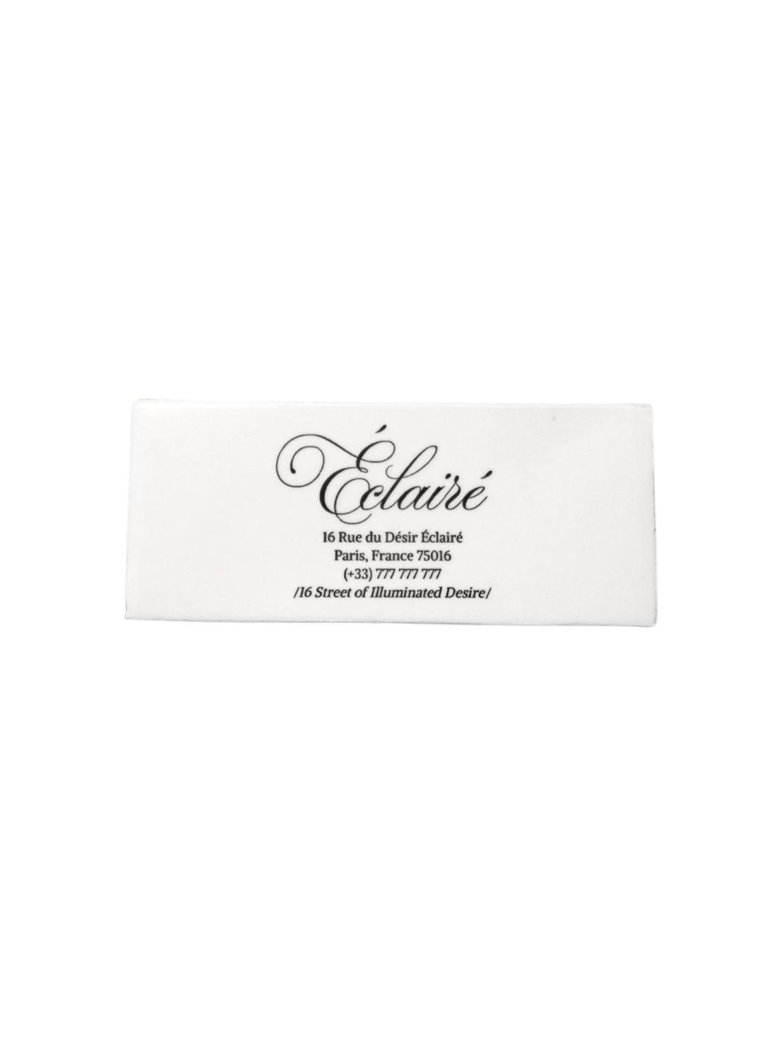 The RUE DU DÉSIR ÉCLAIRÉ matches