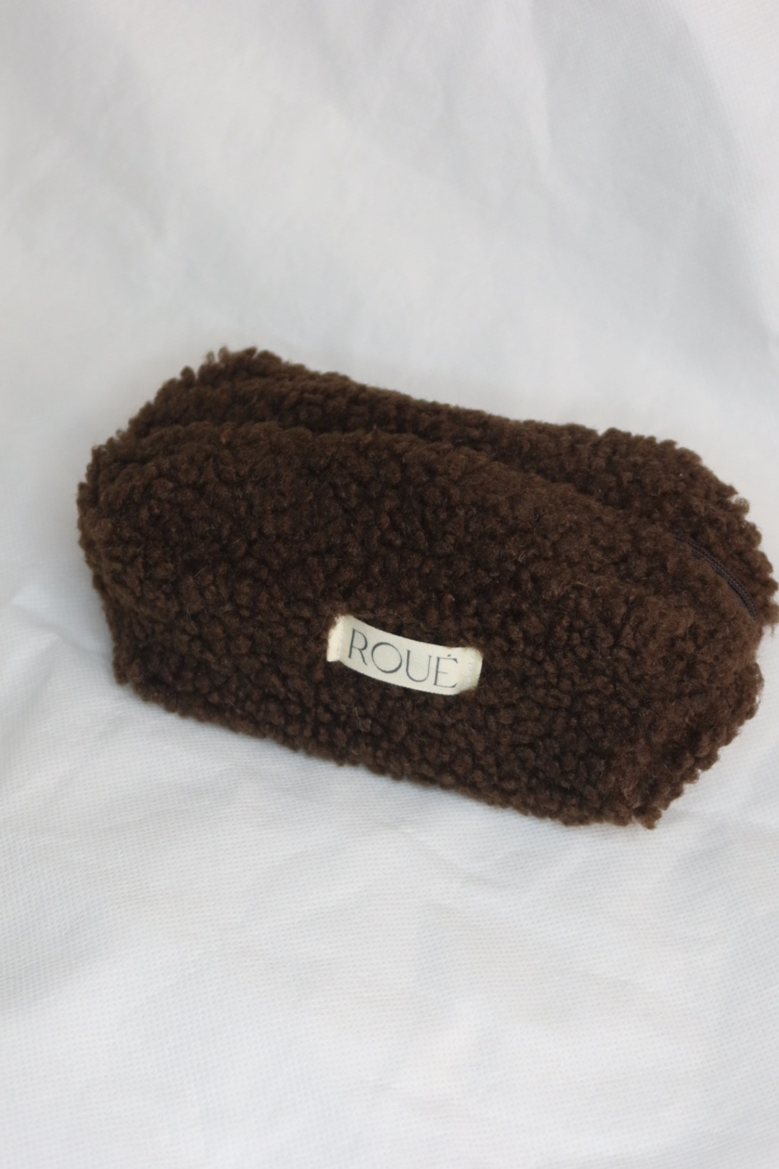 XSMALL FUDGE TEDDY TOILETRY BAG