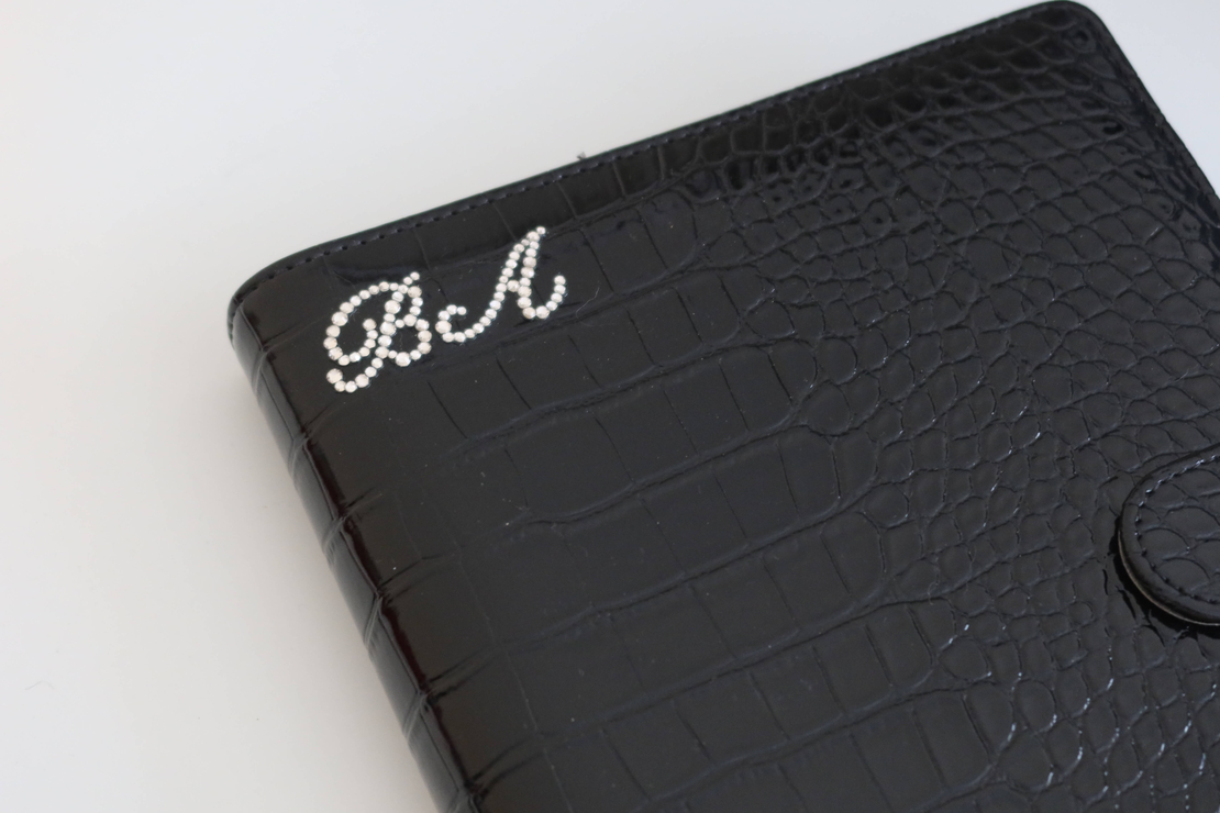 CUSTOM CROCO LEATHER PLANNER IN THE LEXINGTON