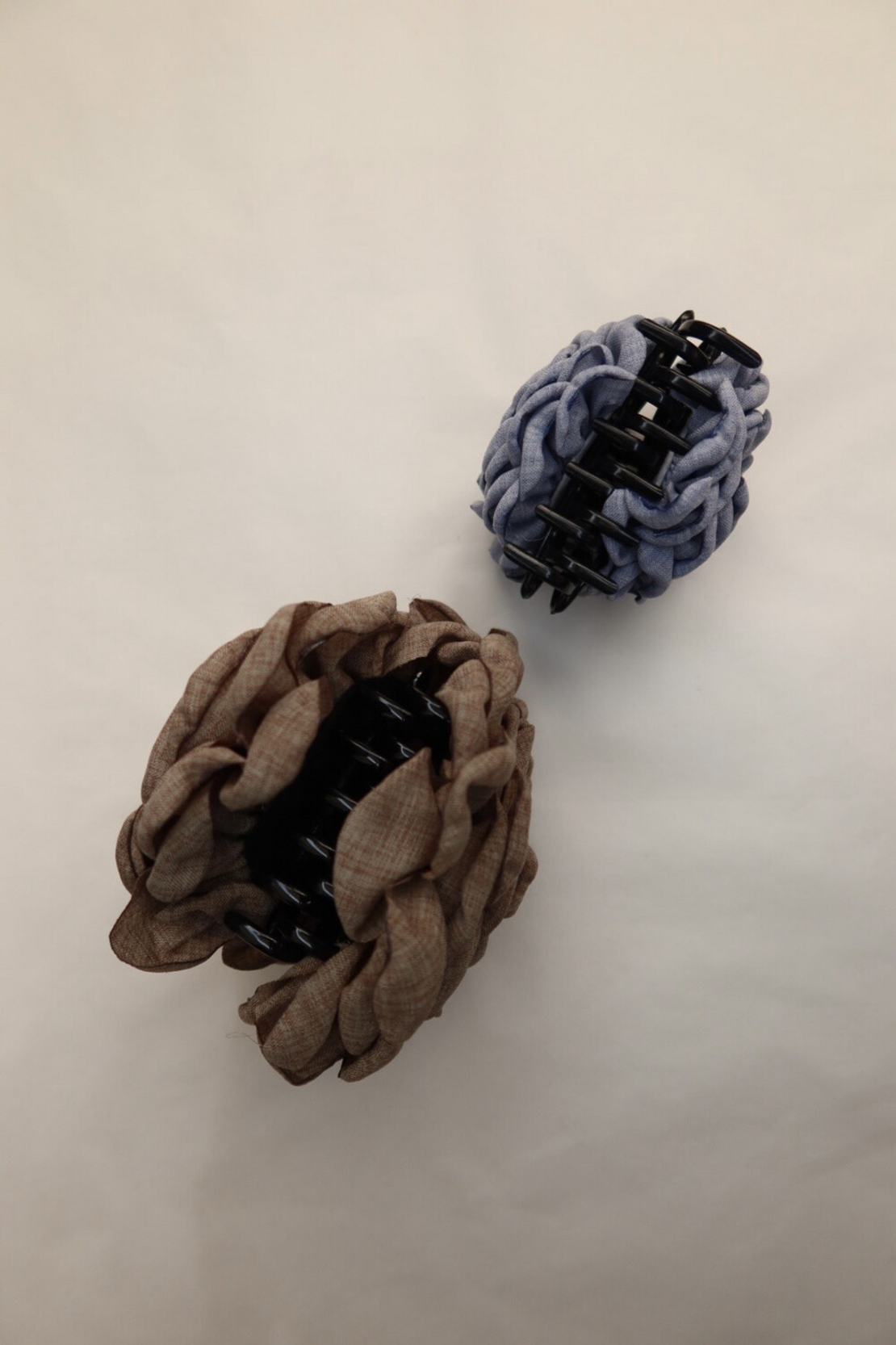 BIG Rosette Clip in MOCHA