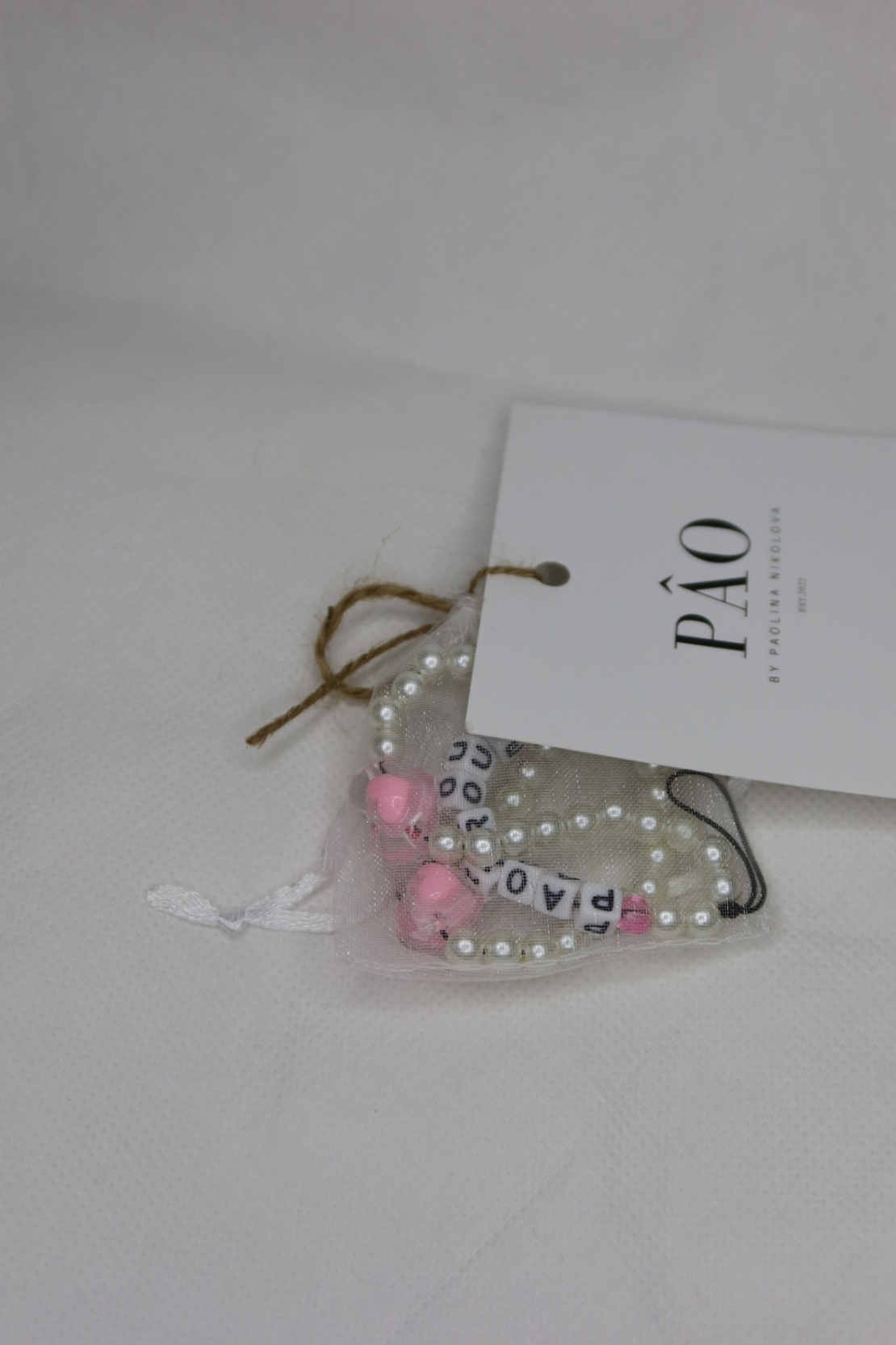 ROUÉxPÂO BON COEUR toiletry bag charm