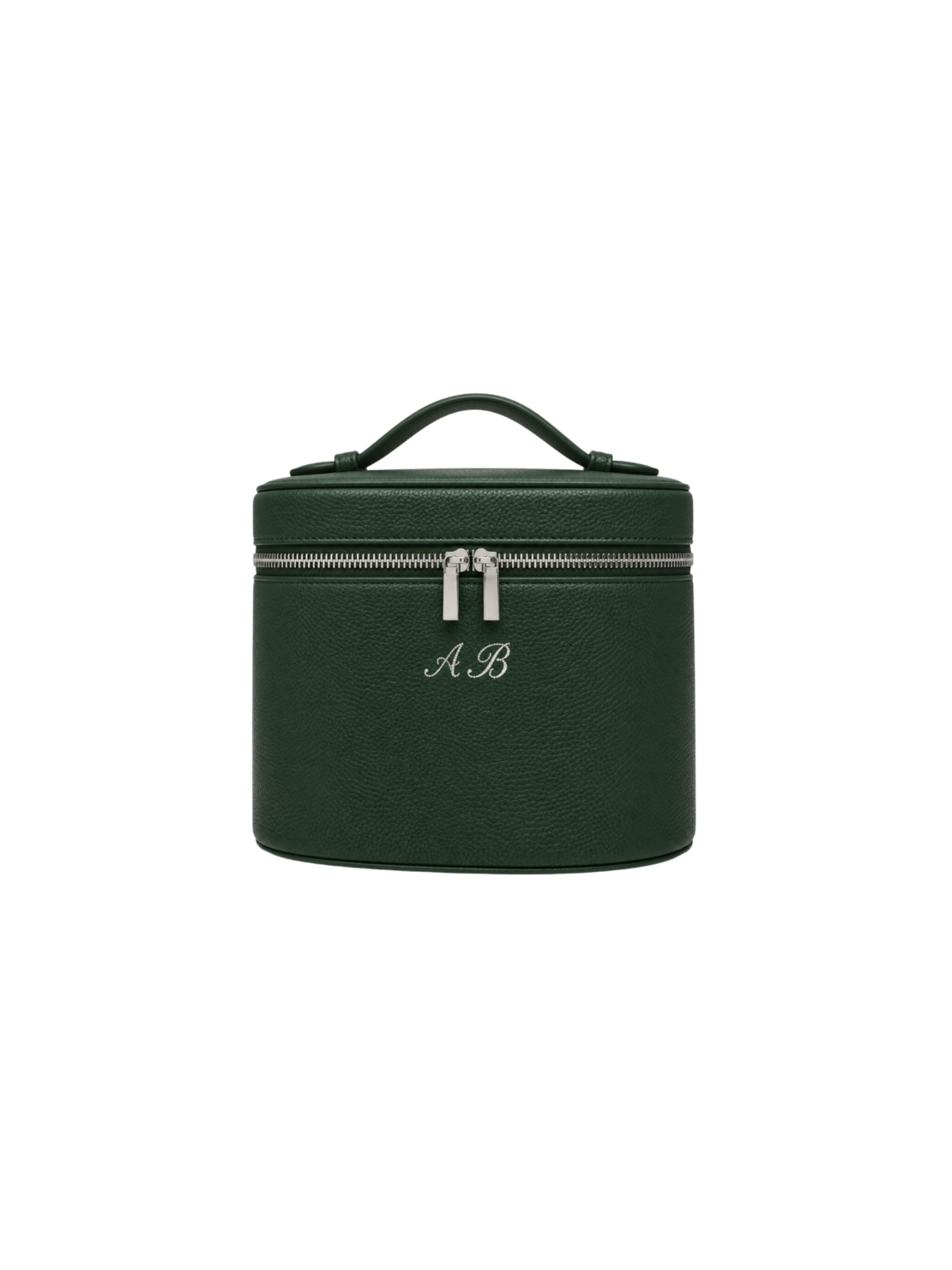 CUSTOM LARGE LE NÉCESSAIRE TOILETRY BAG IN MOSS