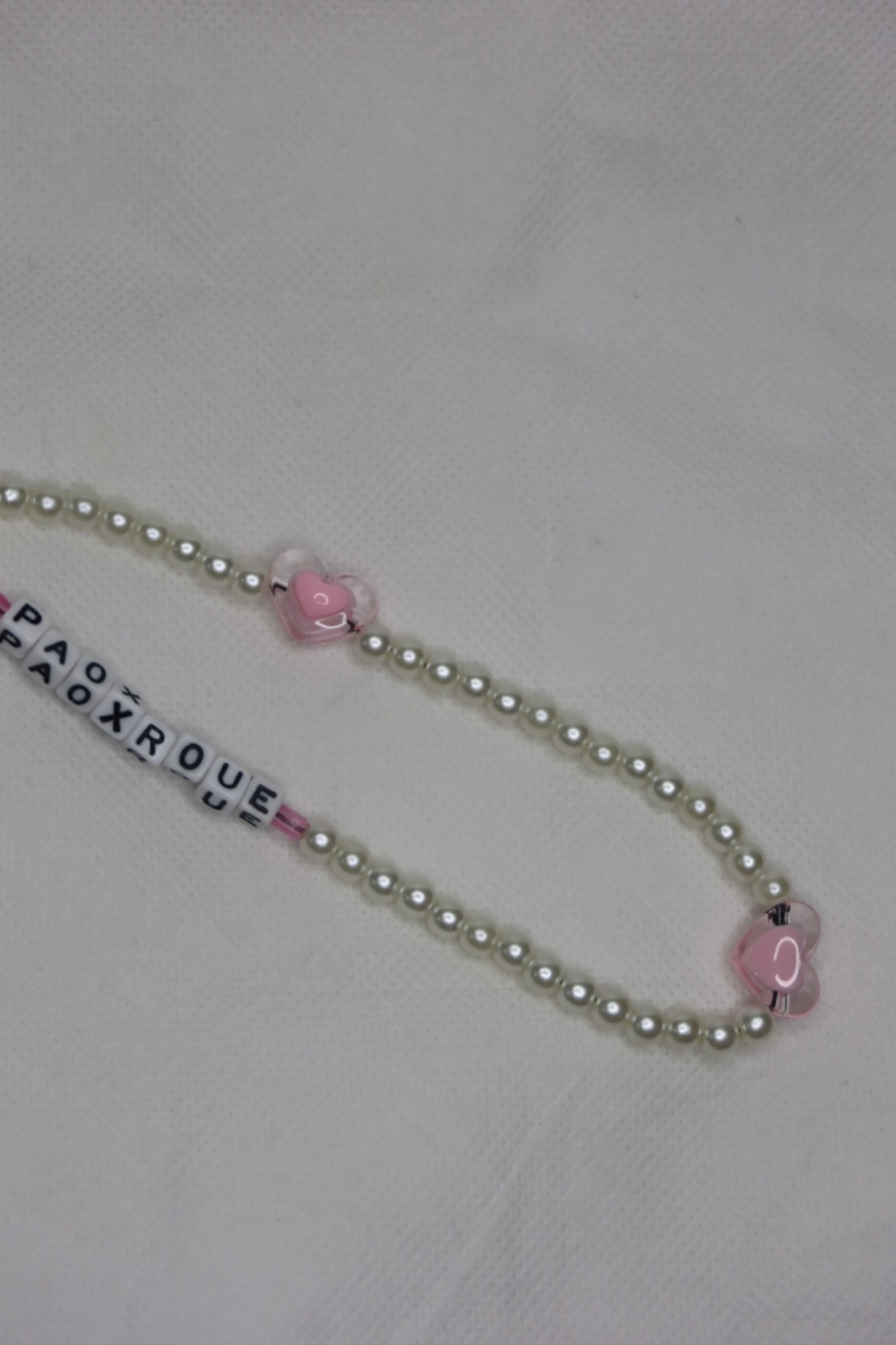 ROUÉxPÂO BON COEUR toiletry bag charm