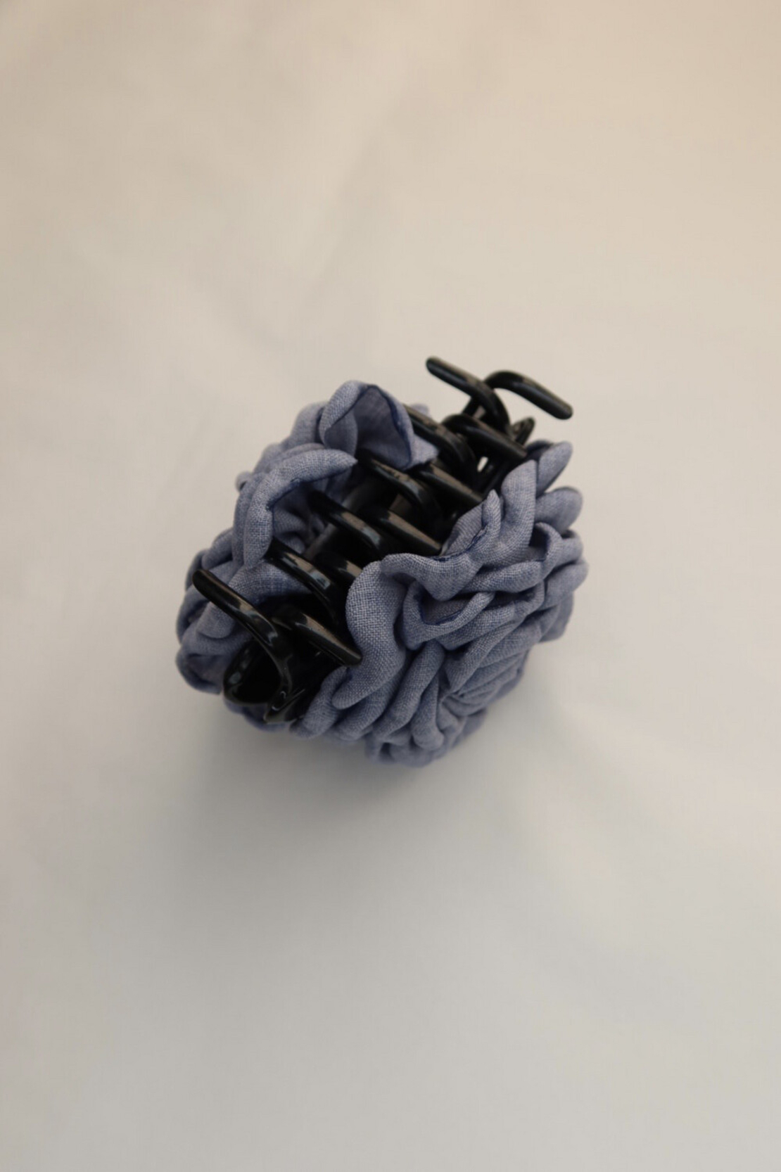 SMALL Rosette Clip in DENIM