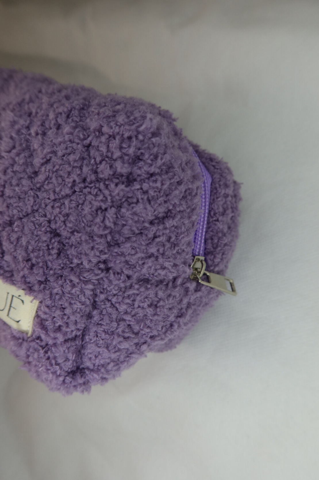SMALL MISS LAVENDER TERRY TOILETRY BAG