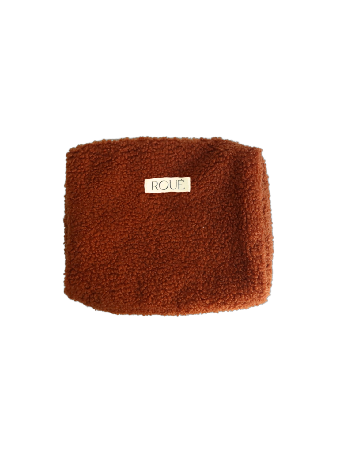 LARGE TOFFEE TEDDY TOILETRY BAG