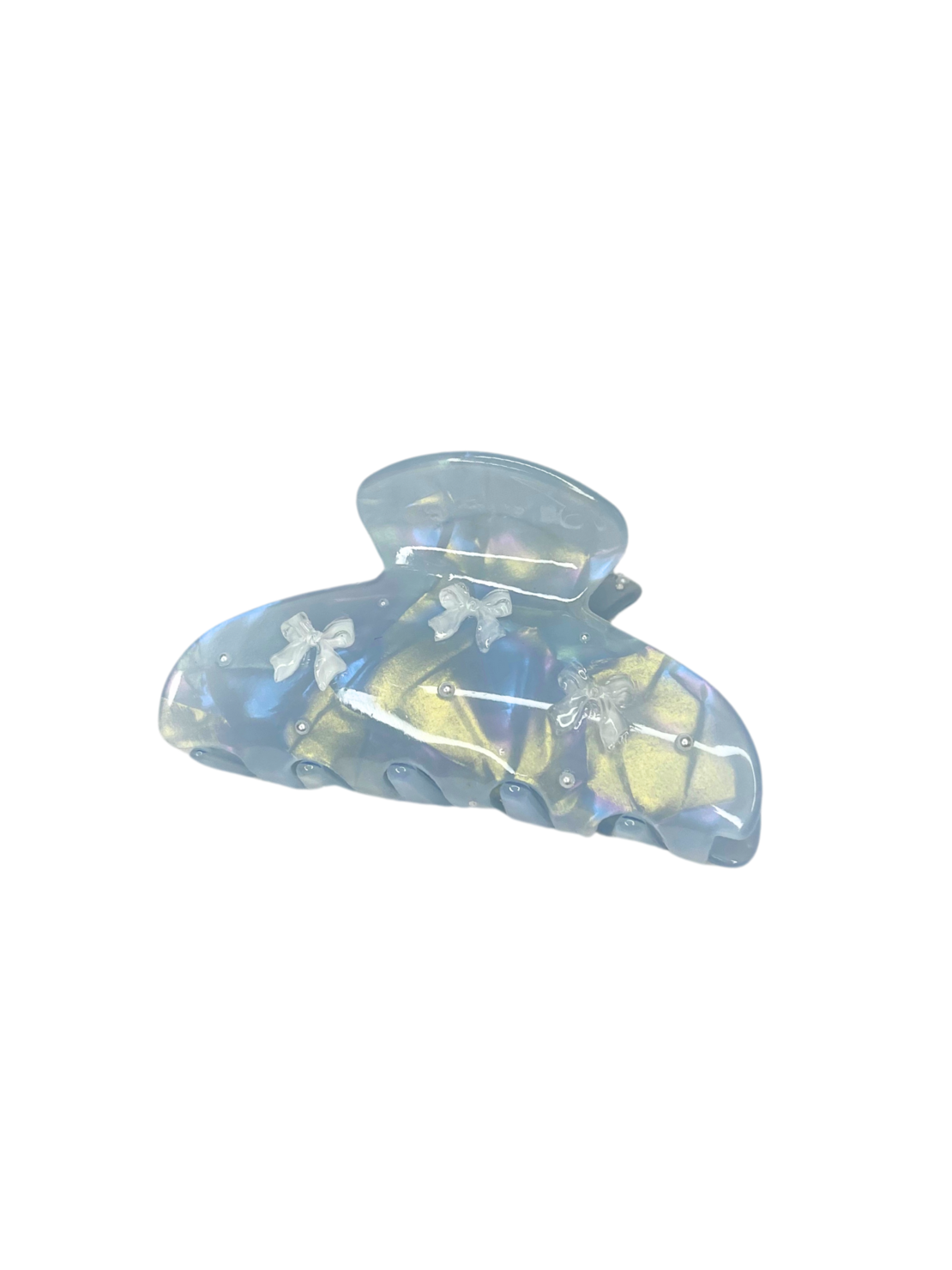 CUSTOM BIG GLAZED SOMETHING BLUE CLIP