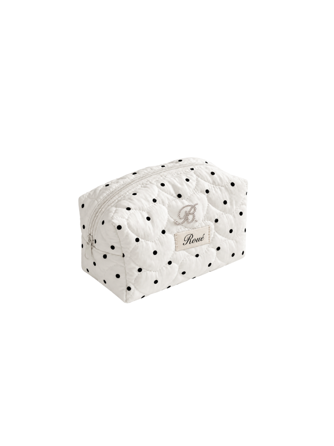 CUSTOM SMALL LOVE AT FIRST DOT TOILETRY BAG