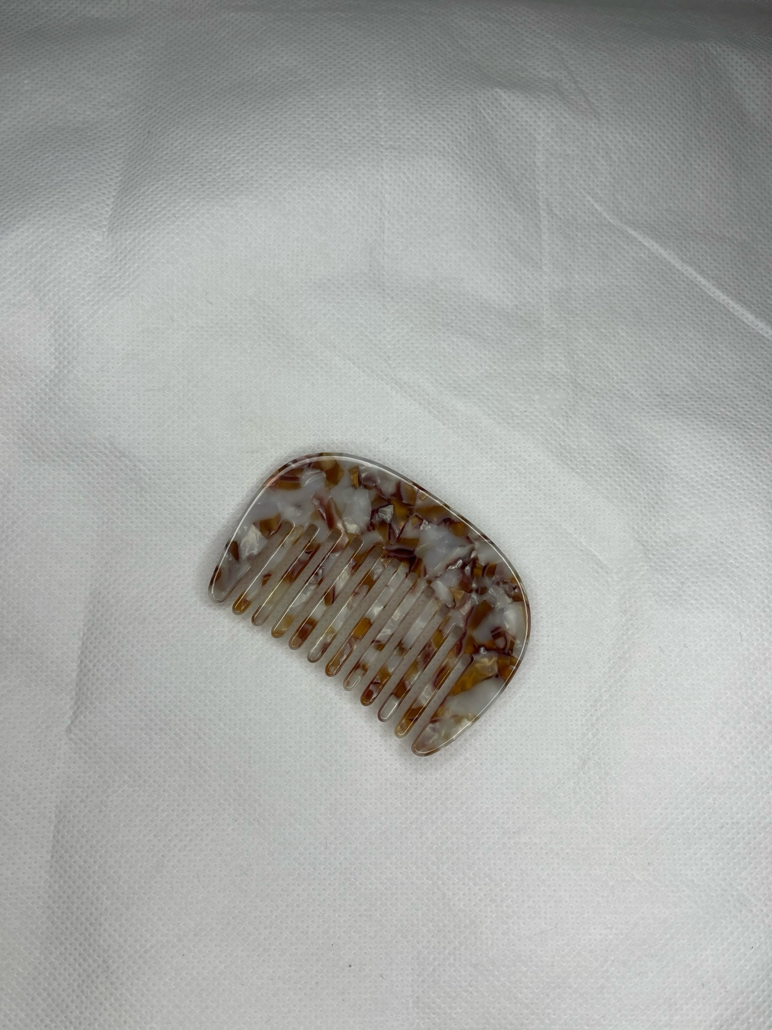 CUSTOM SMALL TOFFEE HAIR COMB