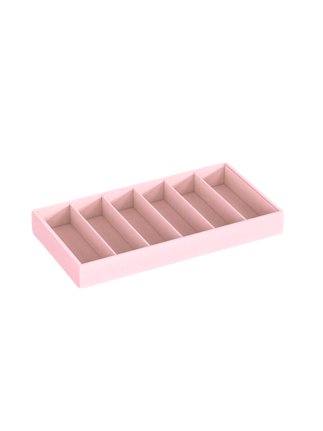 ROUÉ HAIR CLIPS VELVET VANITY TRAY in FROZEN YOGHURT
