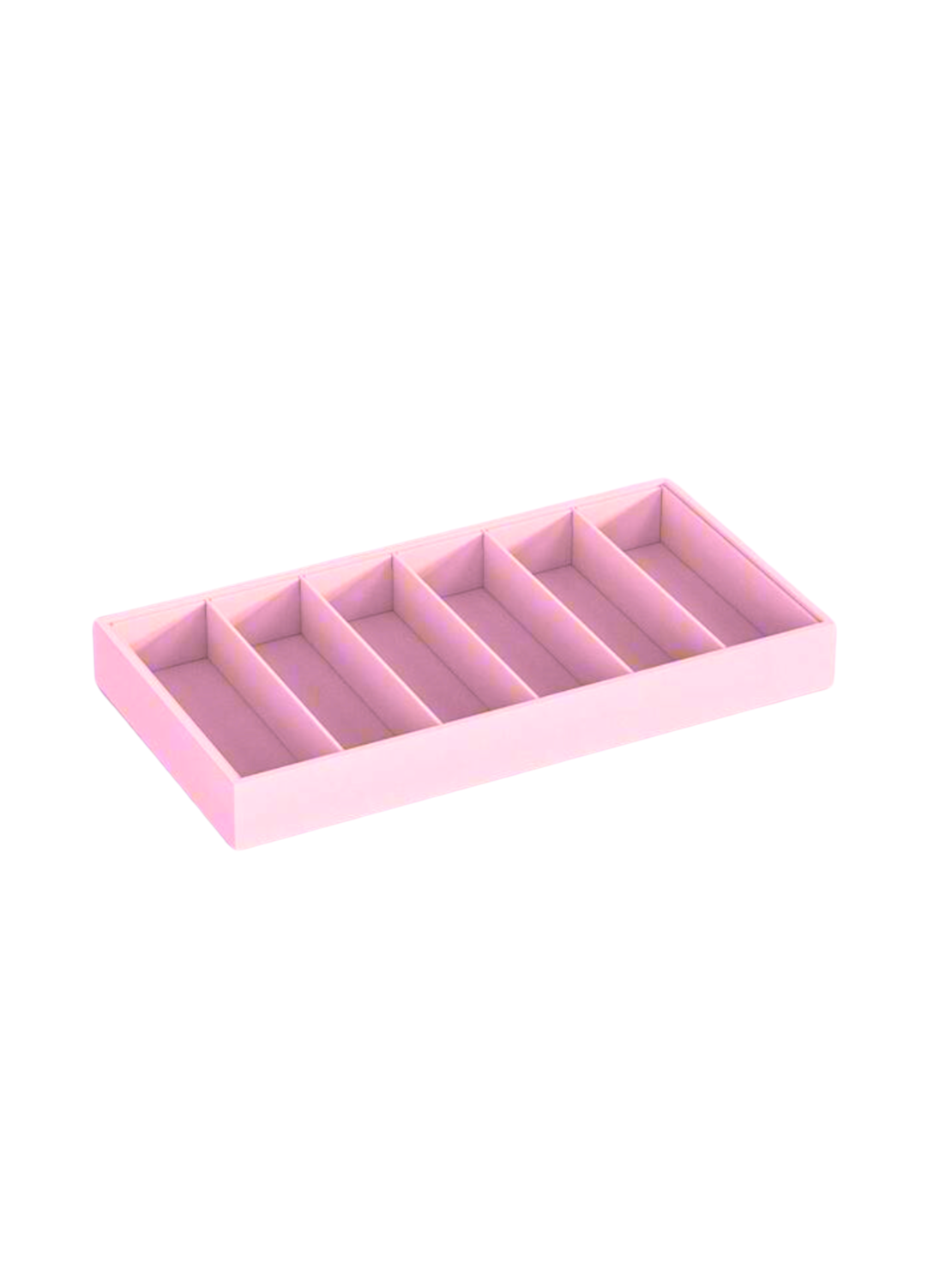 ROUÉ HAIR CLIPS VELVET VANITY TRAY in FROZEN YOGHURT