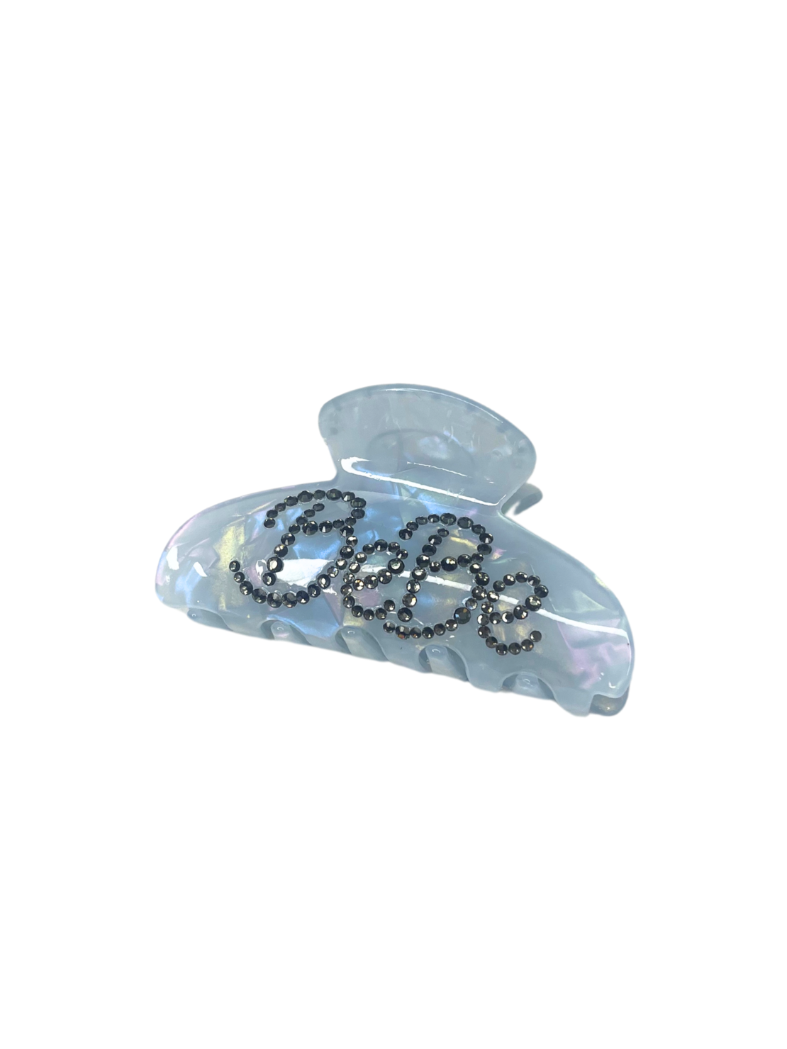 CUSTOM BIG GLAZED SOMETHING BLUE CLIP