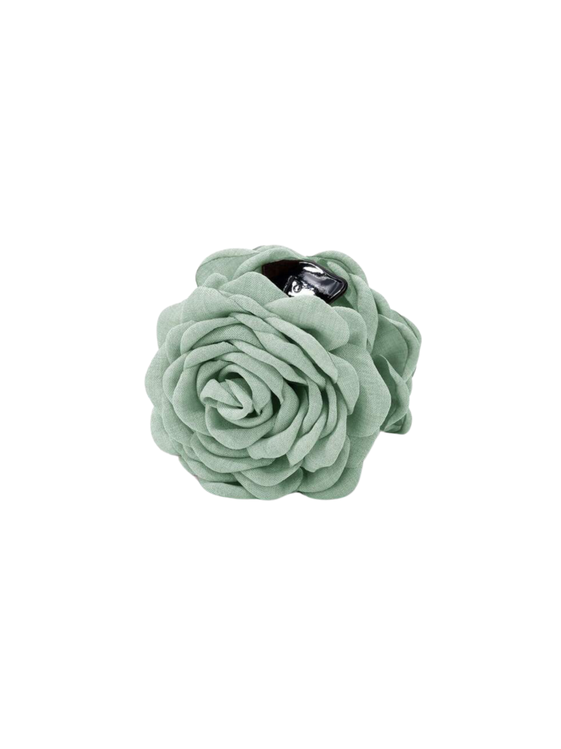 SMALL Rosette Clip in SUGAR MINT