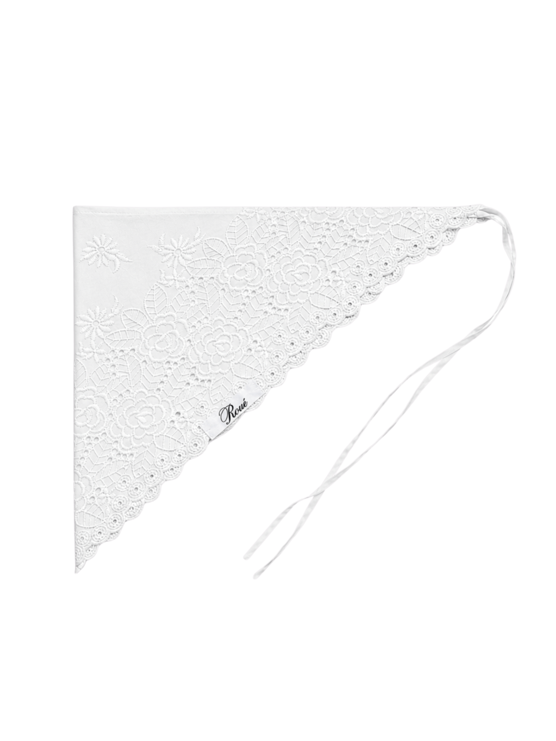 HANDMADE ROSE VEIL ROUÉ HEADSCARF