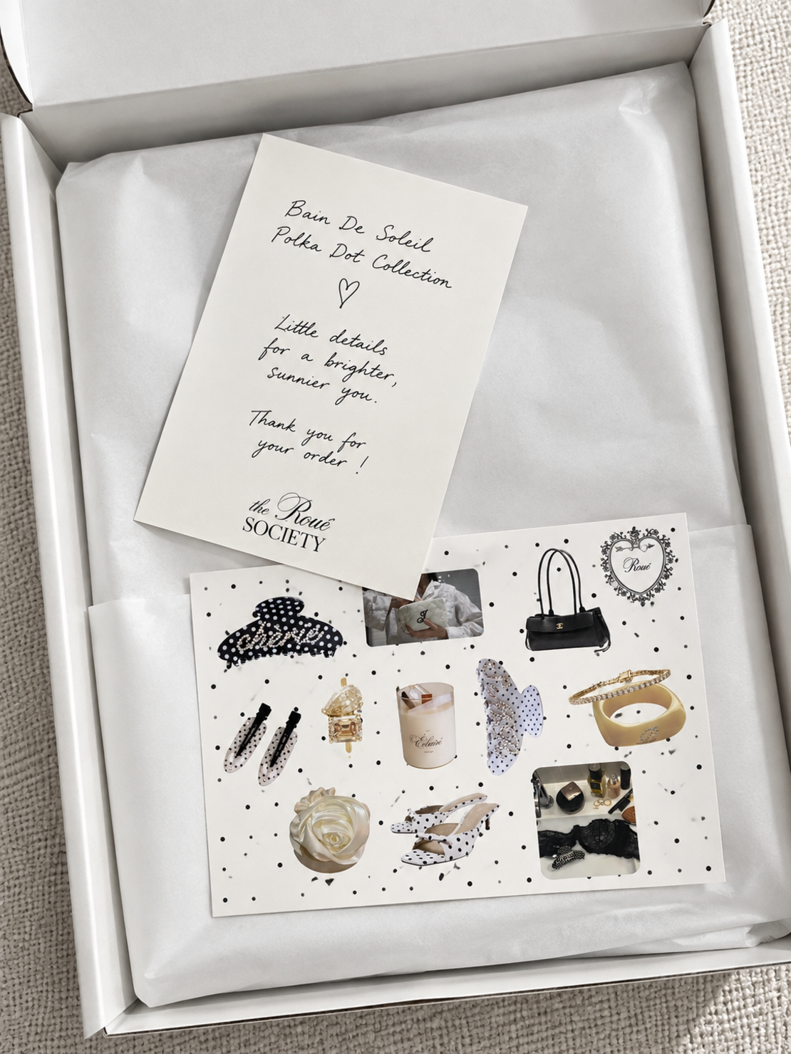 MOONLIGHT DOT AFFAIR STICKER SET