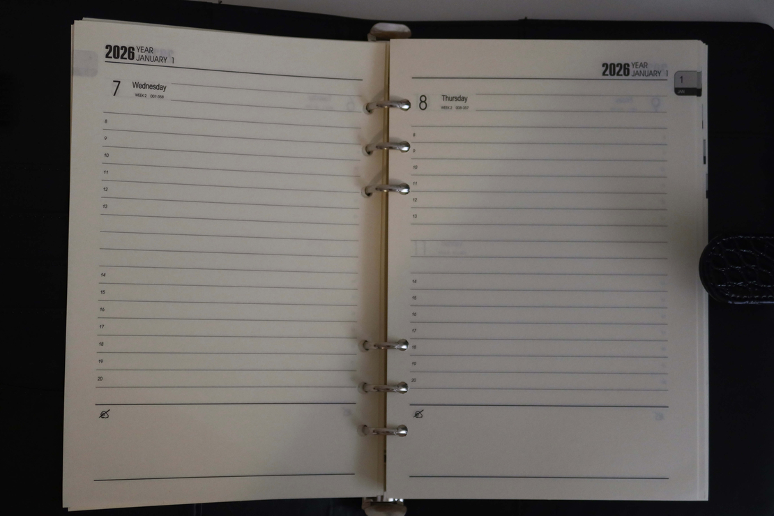 CUSTOM LEATHER PLANNER IN ST. CLAIR