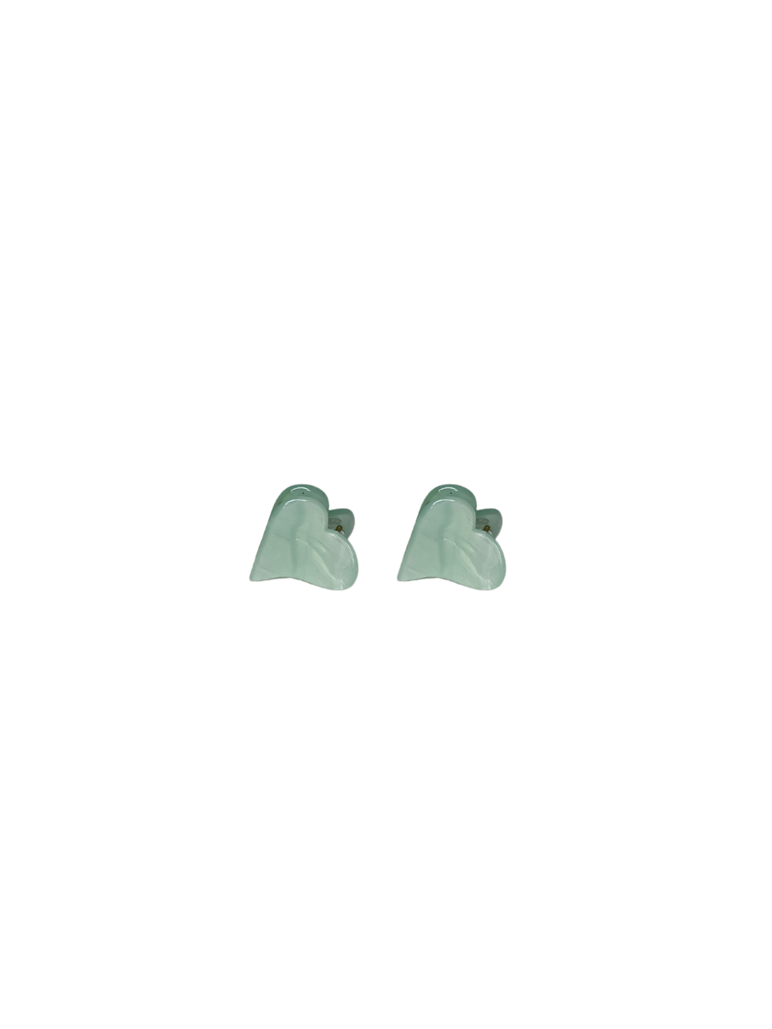 CUSTOM HEART MINI CLIP SET IN MINT