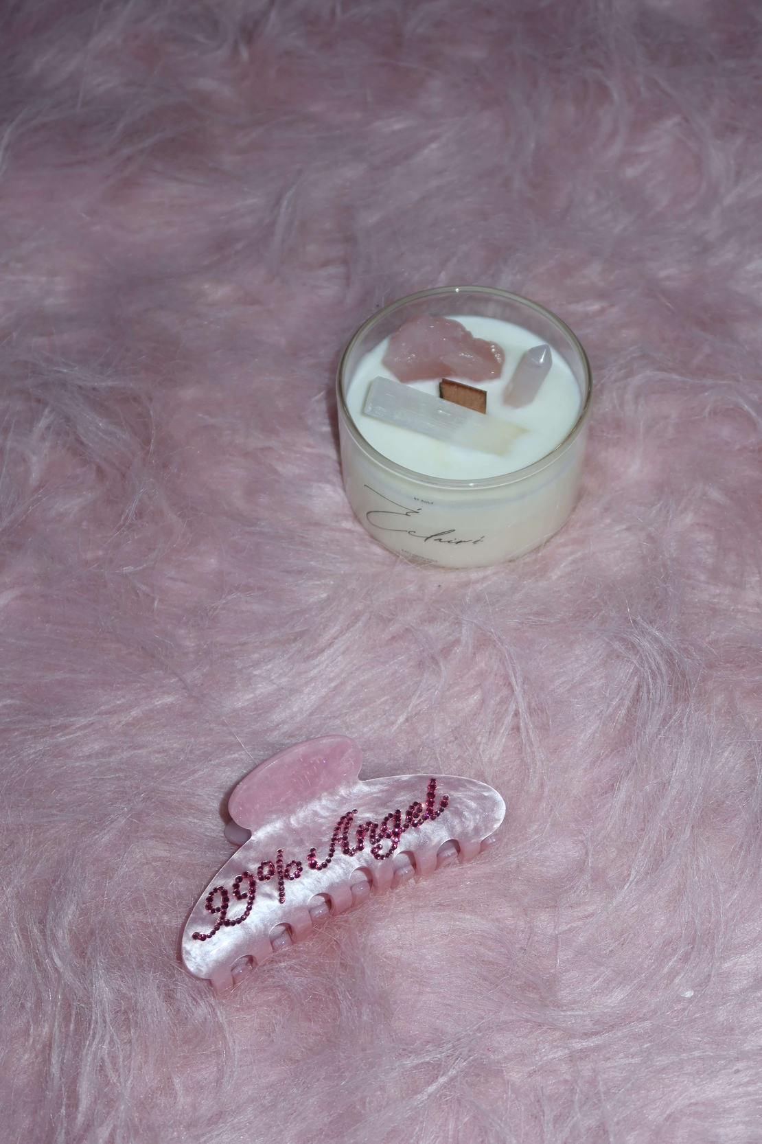The ÉLEXIR d’AMOUR CRYSTAL candle