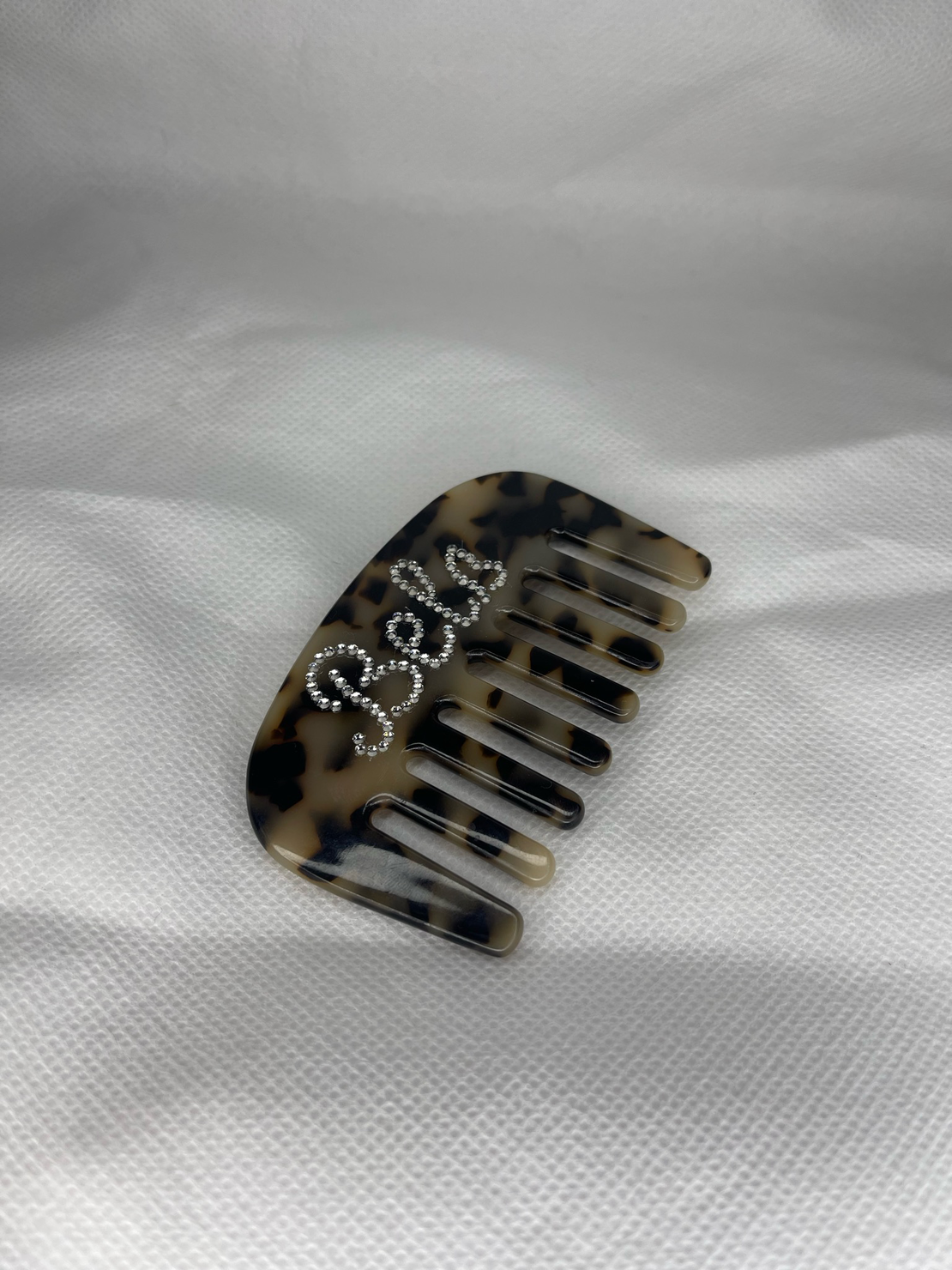 CUSTOM SMALL TOFFEE HAIR COMB