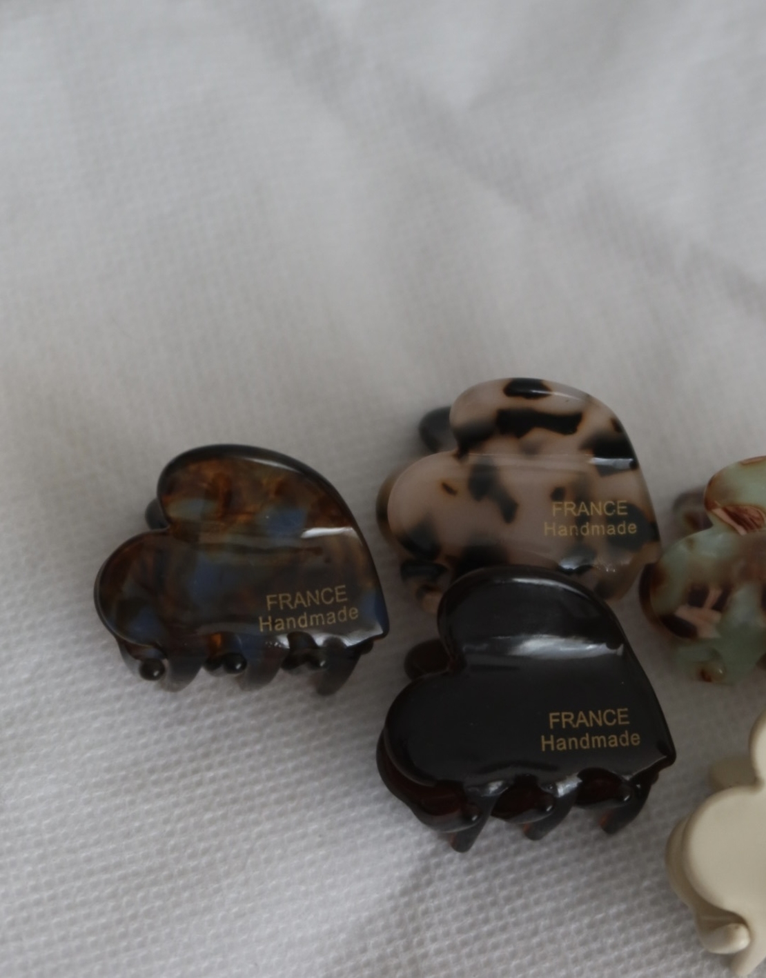 CUSTOM HEART MIDI CLIP SET IN ESPRESSO SHOT