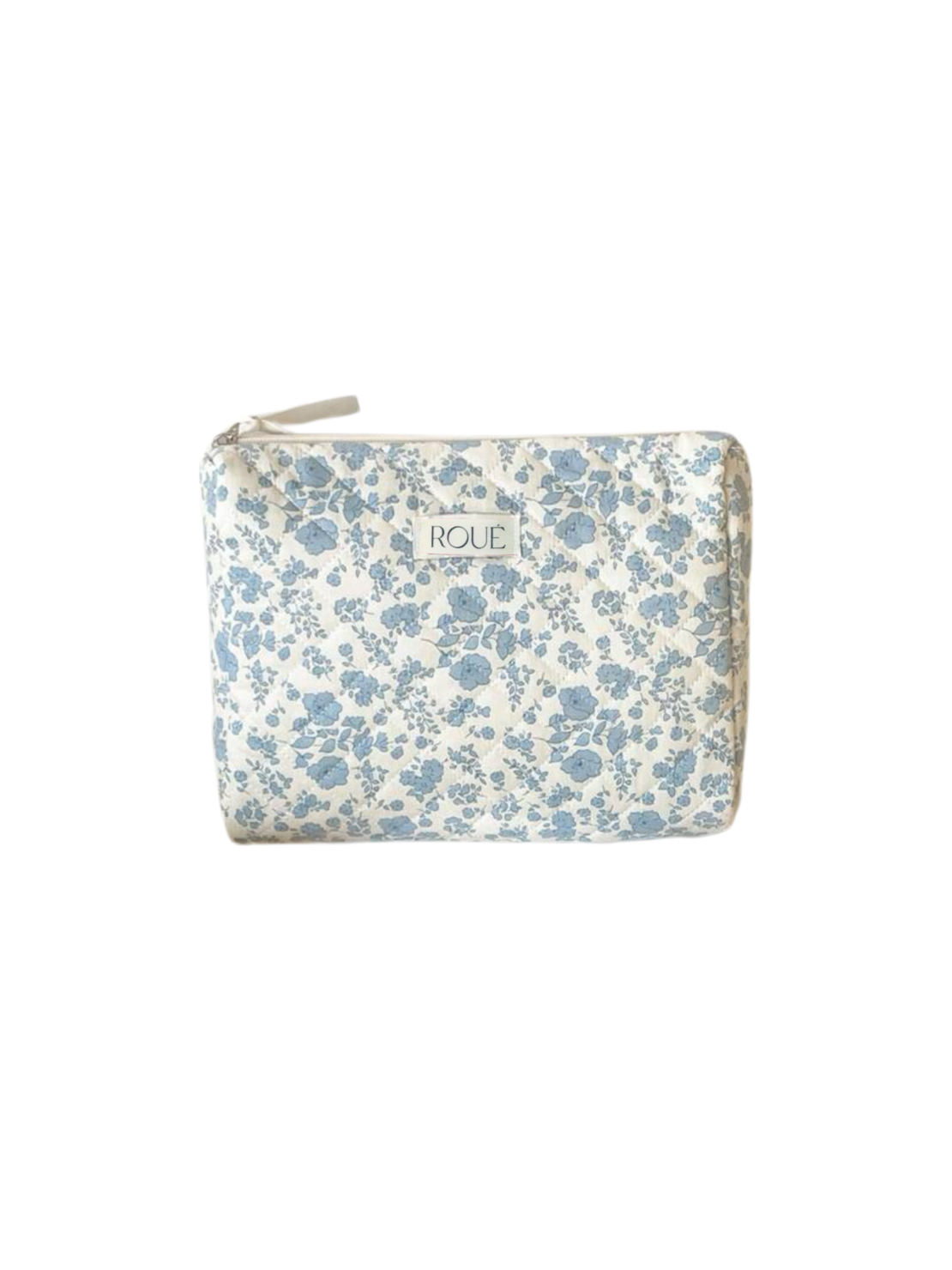 CUSTOM LARGE DREAMY IN BLUE TOILETRY BAG
