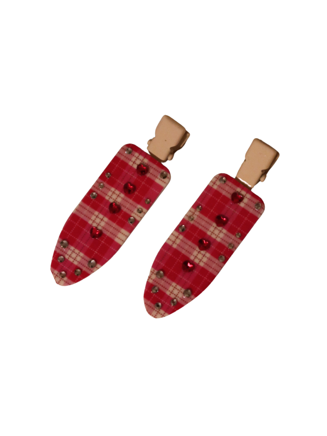 CUSTOM CABIN CHECK HAIR PINS