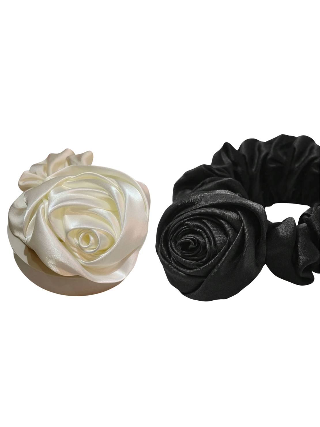 Rosette Scrunchies SET