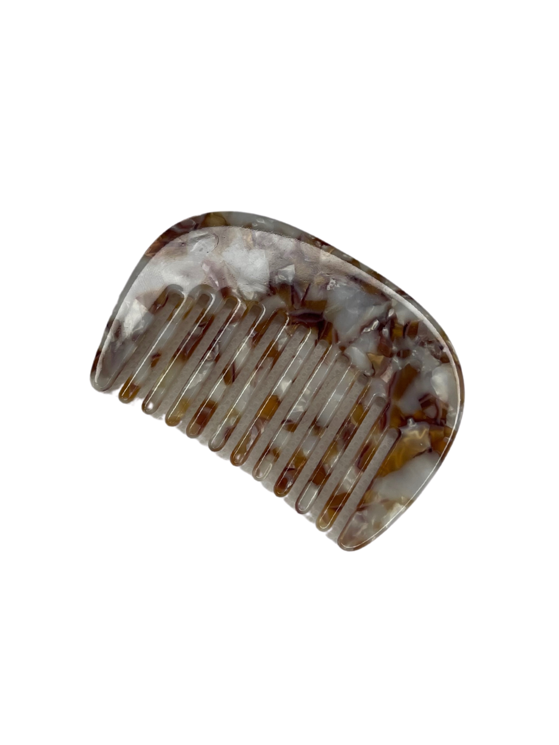 CUSTOM SMALL TOFFEE HAIR COMB