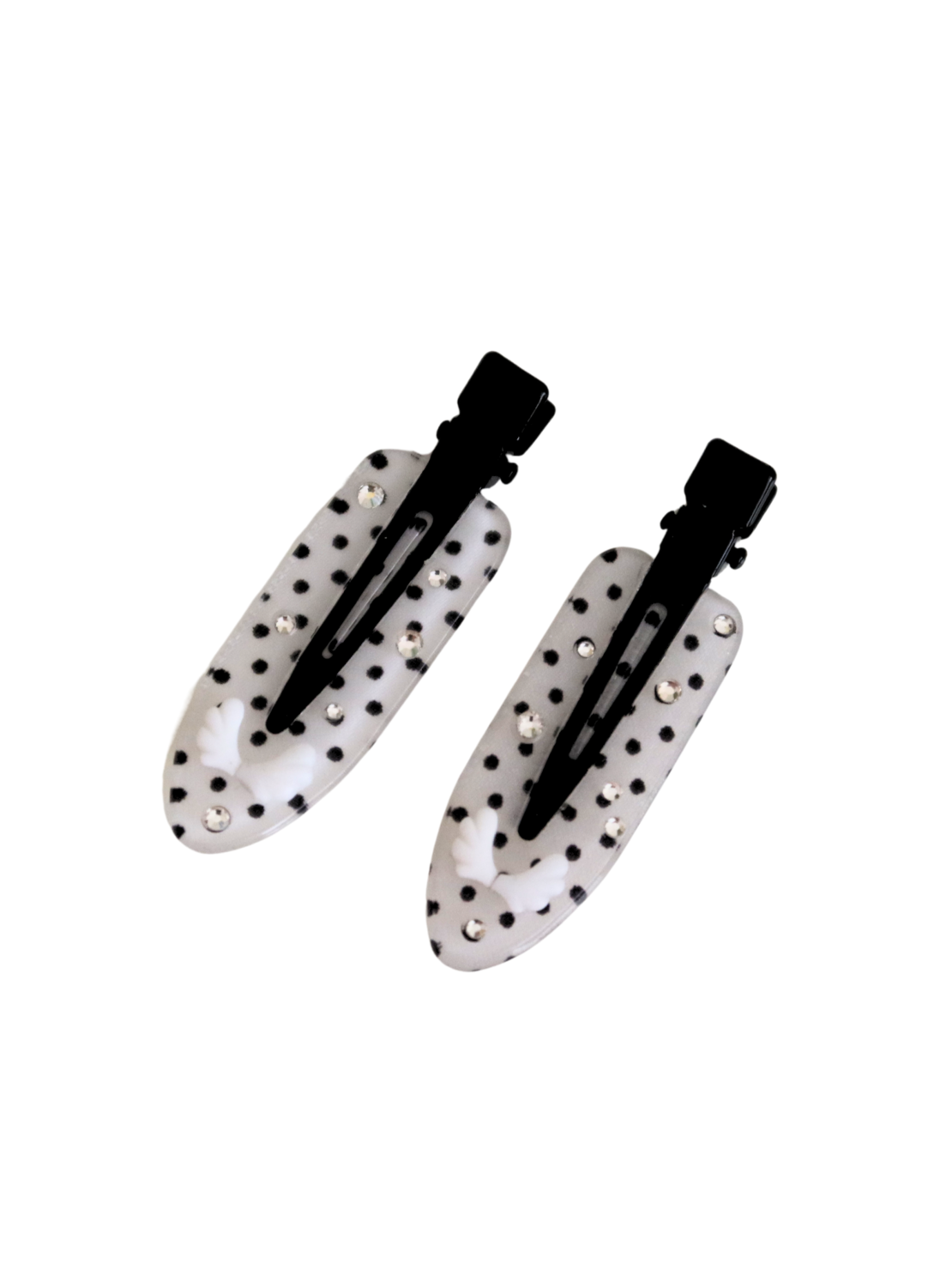 CUSTOM MOONLIGHT DOTS HAIR PINS