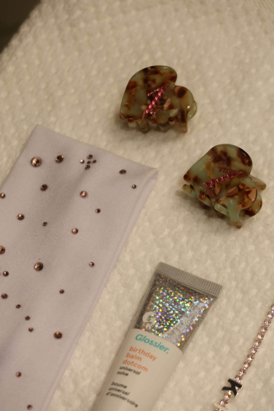 CUSTOM HEART MIDI CLIP SET IN TORTOISE