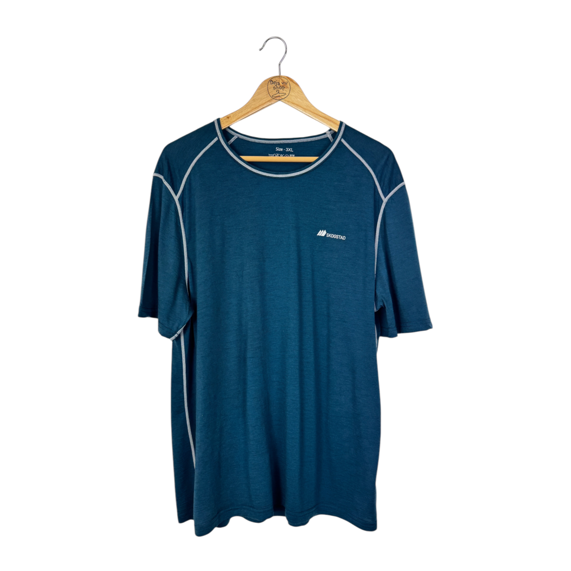 Skogstad мъжка мерино тениска (3XL)