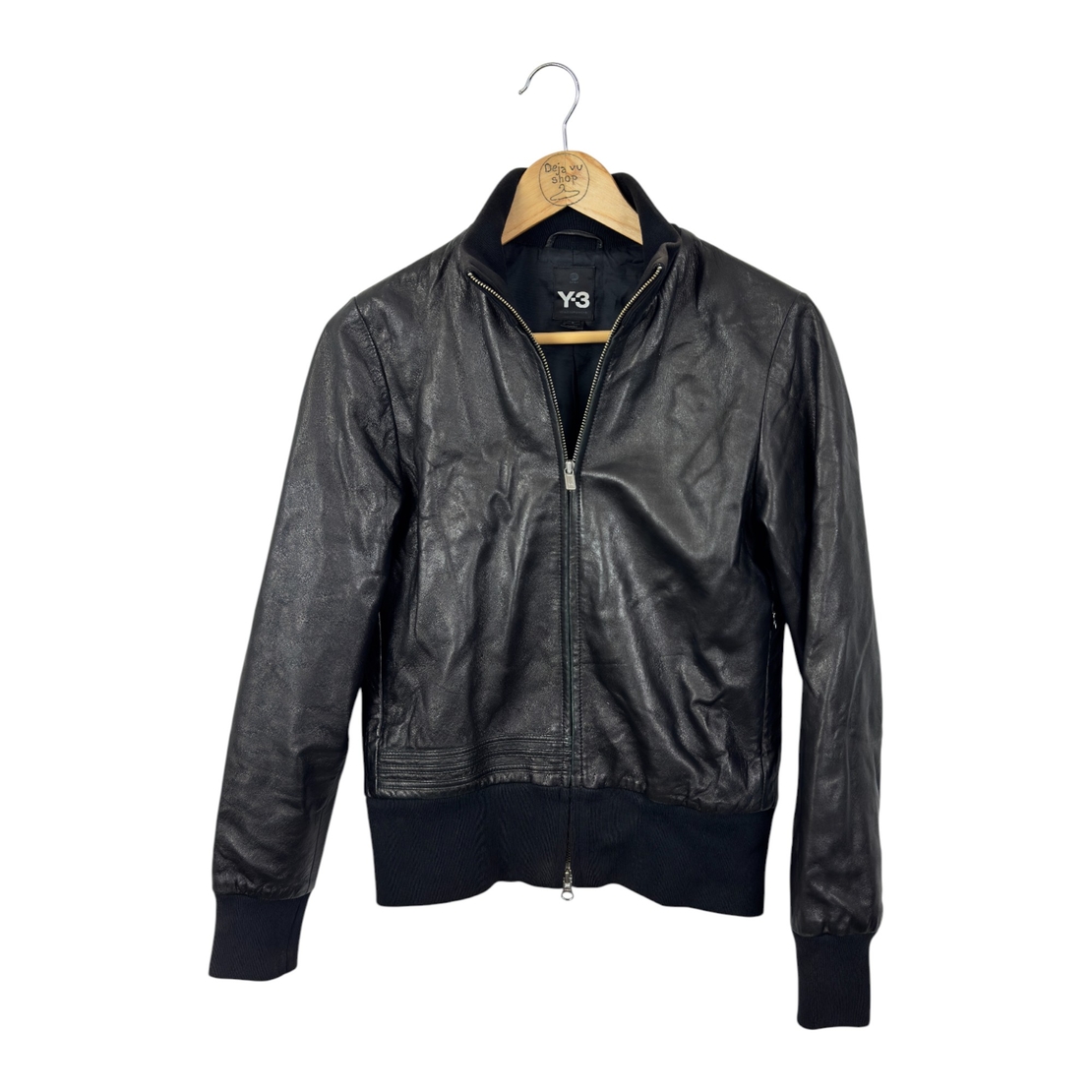 Y-3 Adidas Yohji Yamamoto Women’s Leather Bomber Jacket (S)