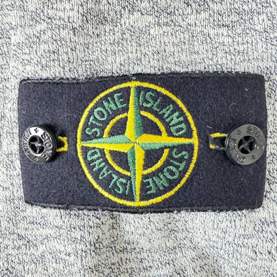 Stone Island Crewneck Linen Blend Compass Sweater (XL)