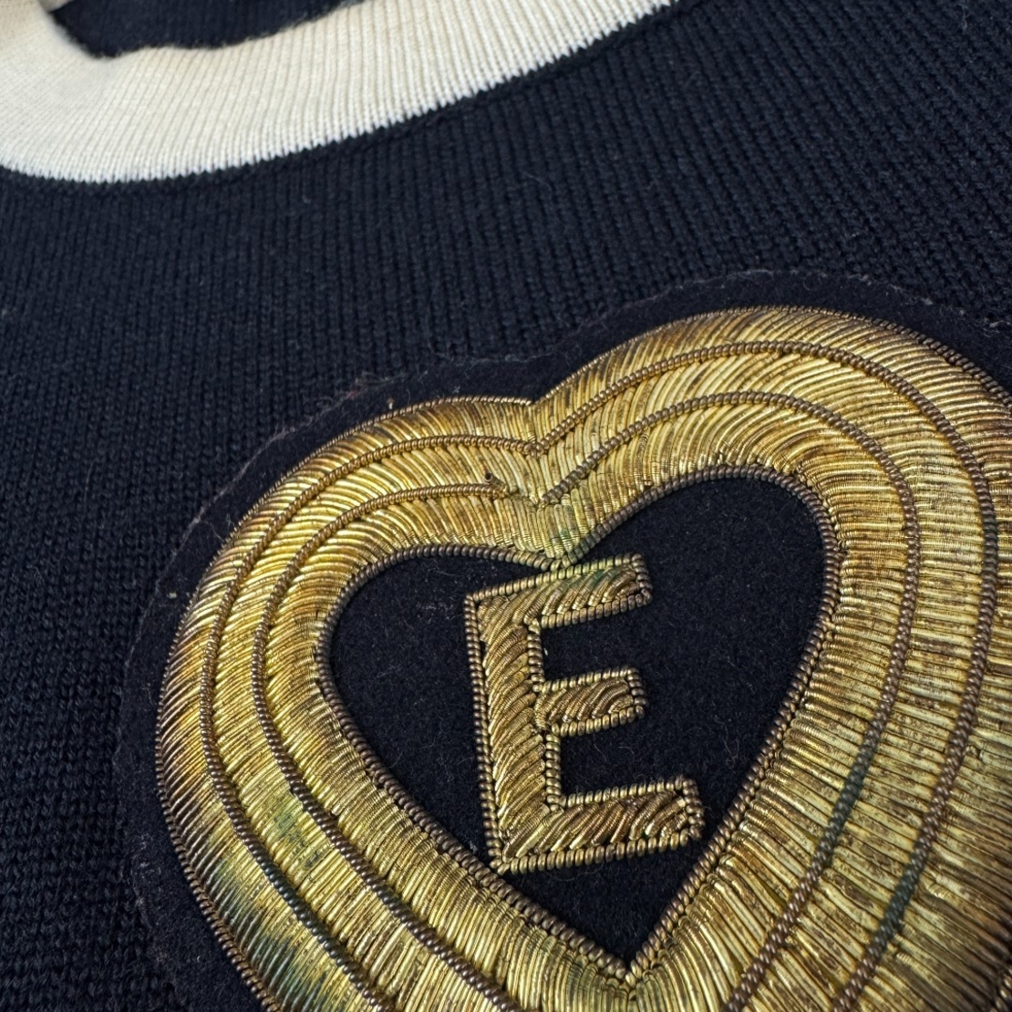 80s Escada Margaretha Lay вълнена рокля (44)