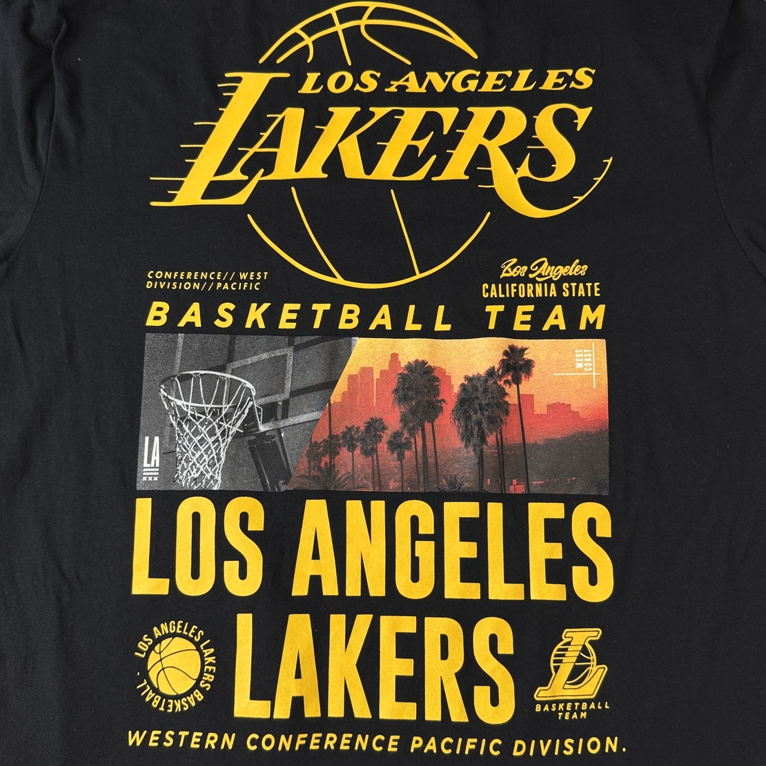 Primark Los Angeles Lakers NBA By Josh Denzel Men's T-shirt (XL)