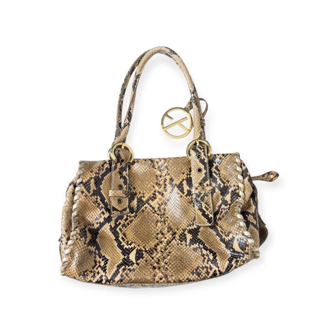 Francesco Biasia Snake Leather Bag