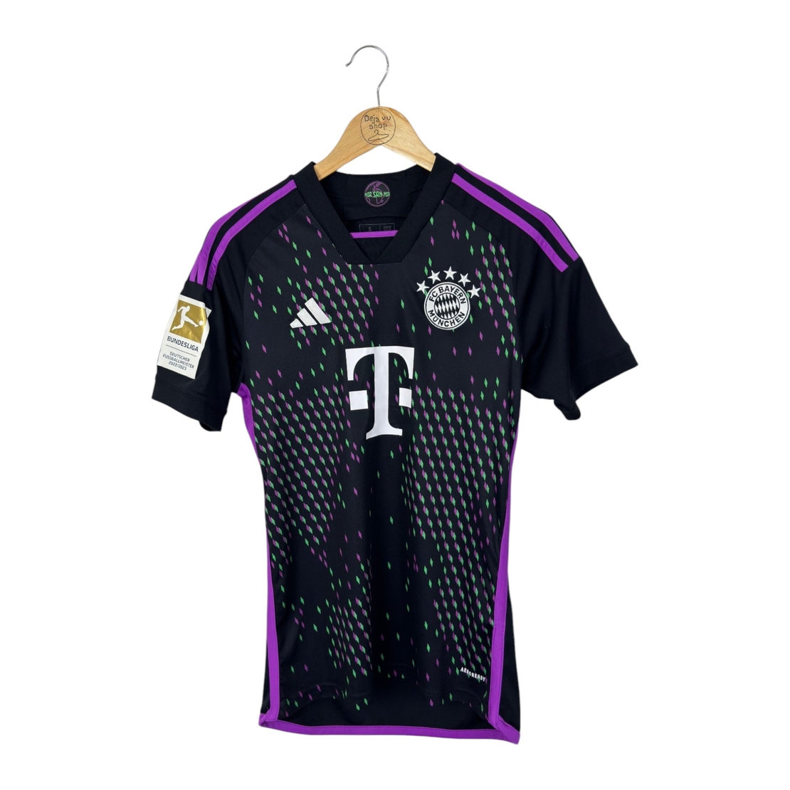 Футболна тениска Adidas Bayern Munich 2023-24 Away Kane #9 размер S