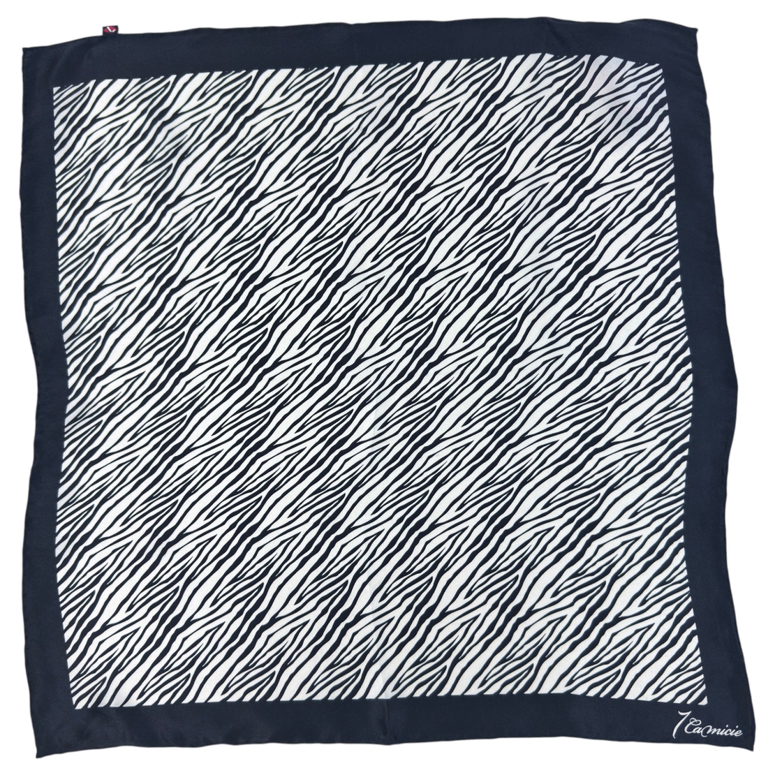 7 Camicie Zebra Print копринен шал