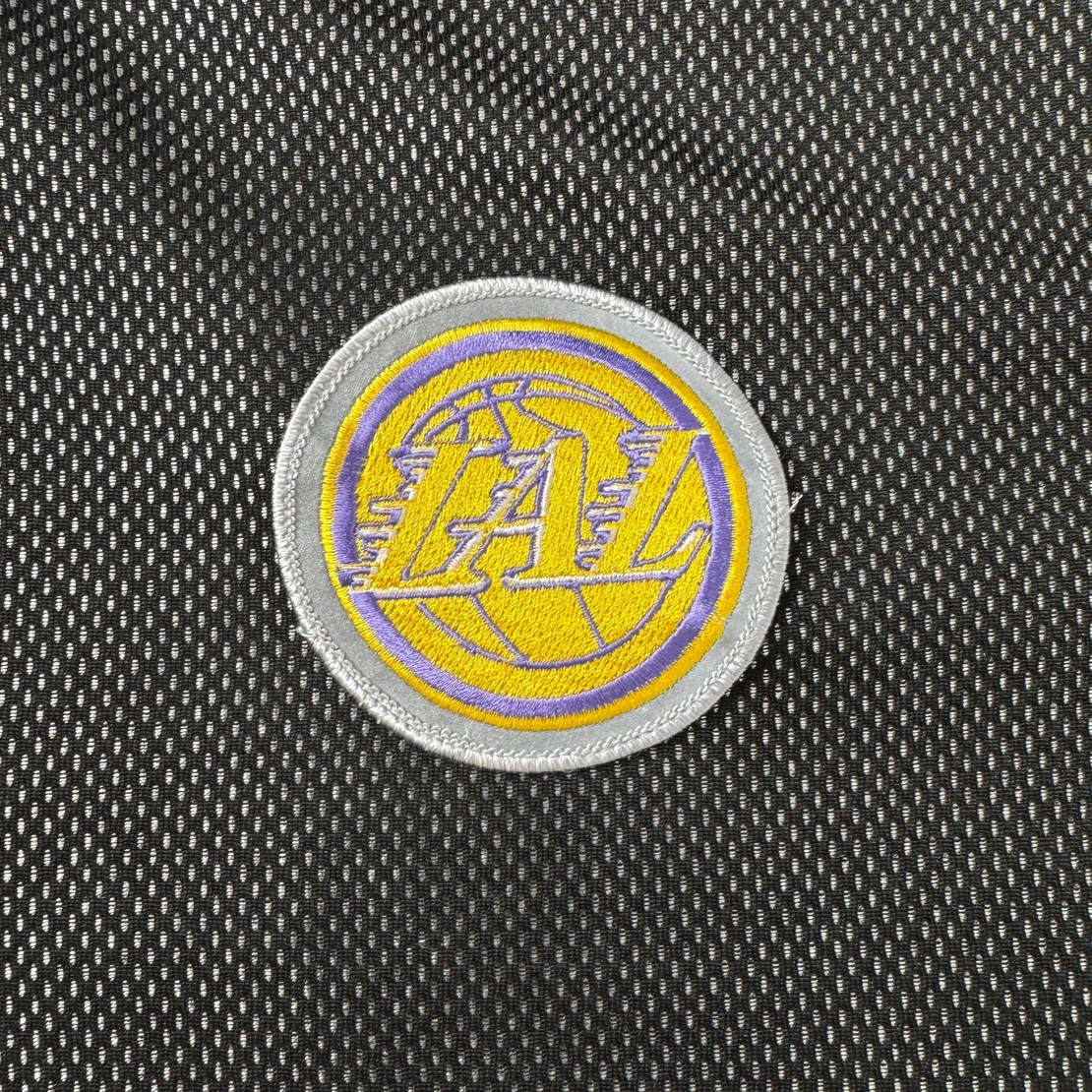 Adidas Team 1/4 Zip Shirt La Lakers Basketball Shiny (S)