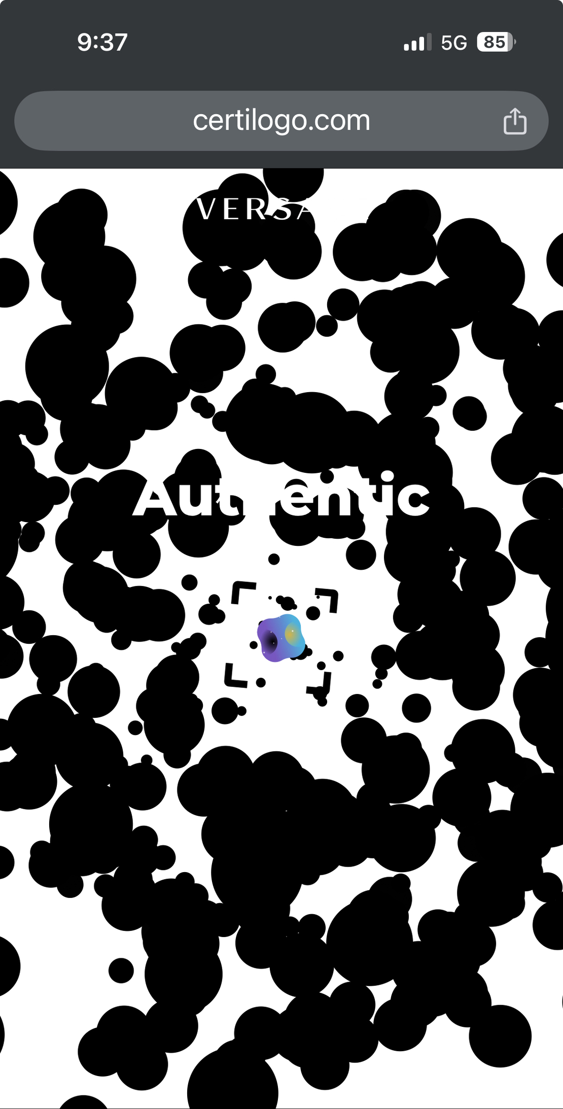 Versace Abstract-print мъжка тениска (XL)