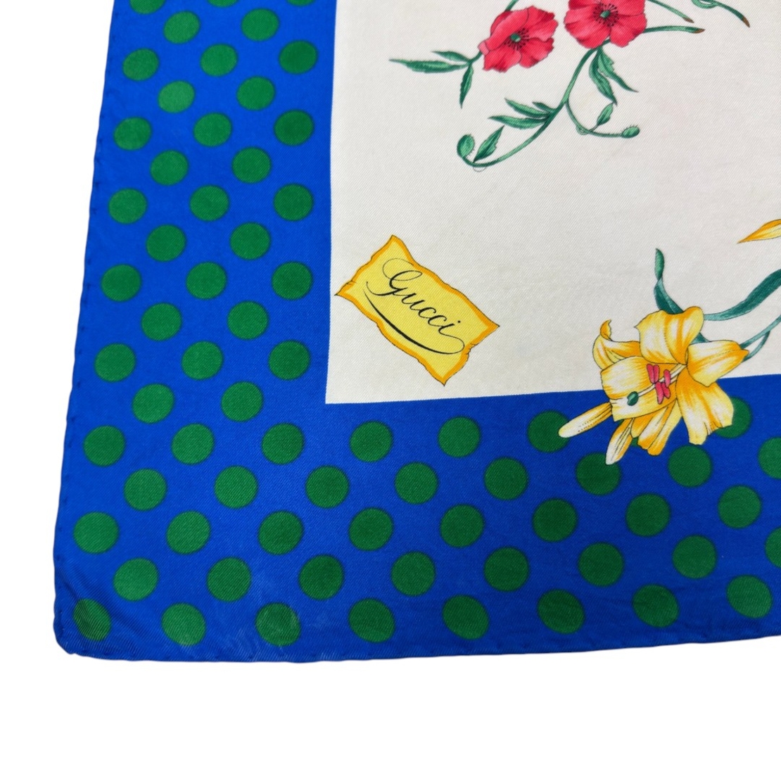 Gucci Floral Silk Scarf