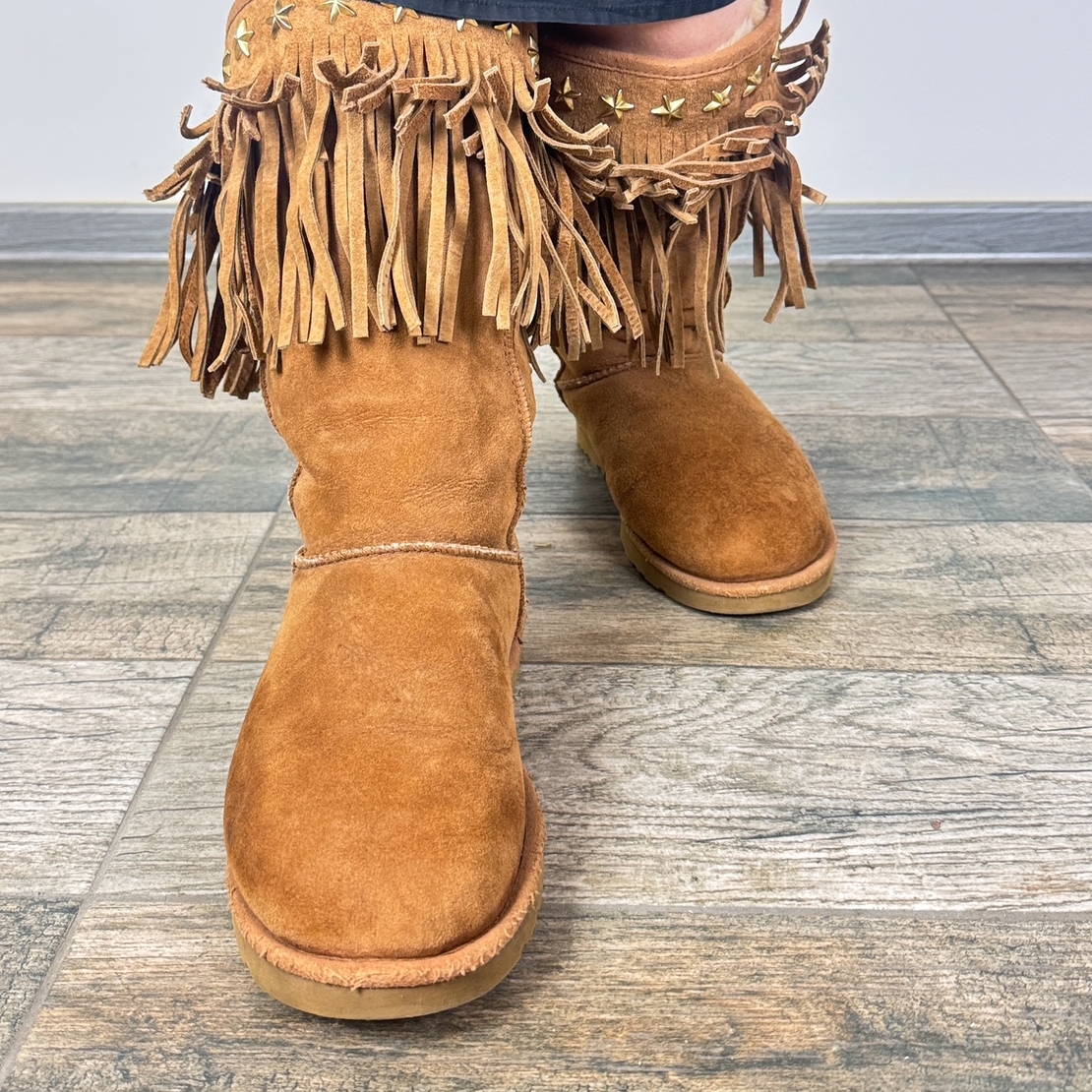 UGG/Jimmy Choo Ботуши с ресни (37)