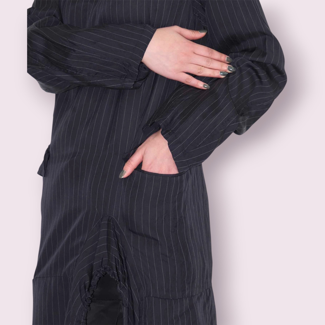 Toga Archives Cupra stripe dress (S)