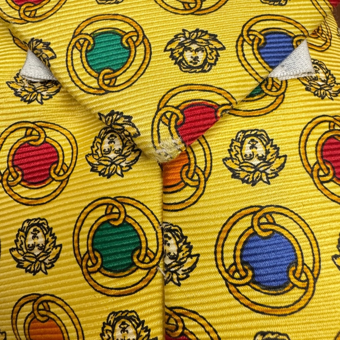 Gianni Versace Medusa копринена вратовръзка