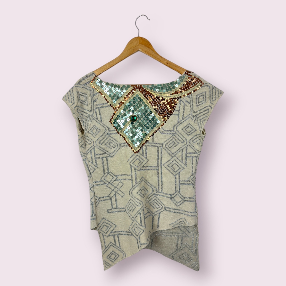 Munthe Plus Simonsen Tunic with decorative sequins (42)