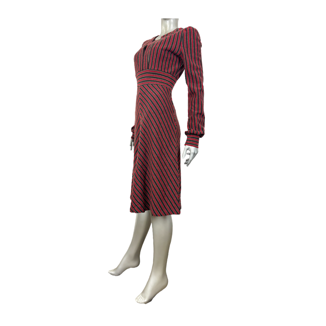 Vintage Diane von Furstenberg вълнена рокля (8/M)