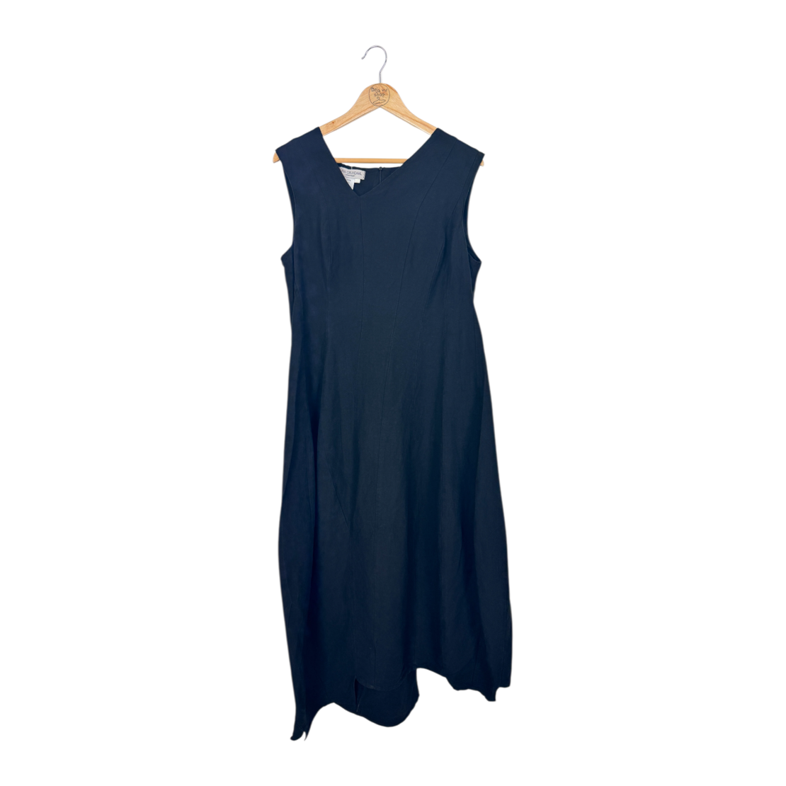 Ivan Grundahl Asymmetric Linen Dress (40)