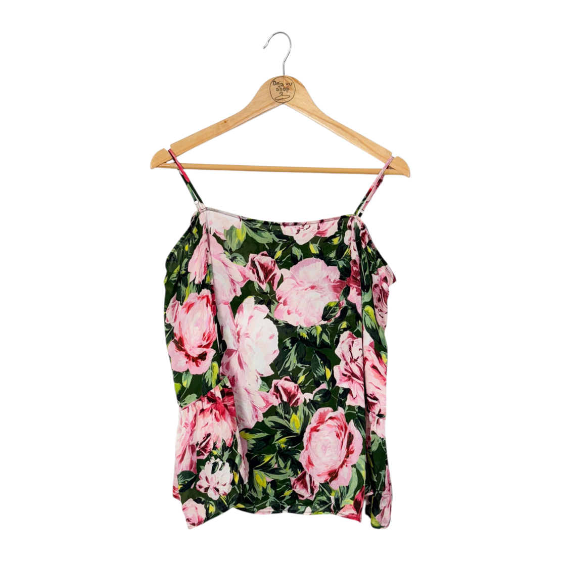 Hallhuber floral копринена принт блуза (38)